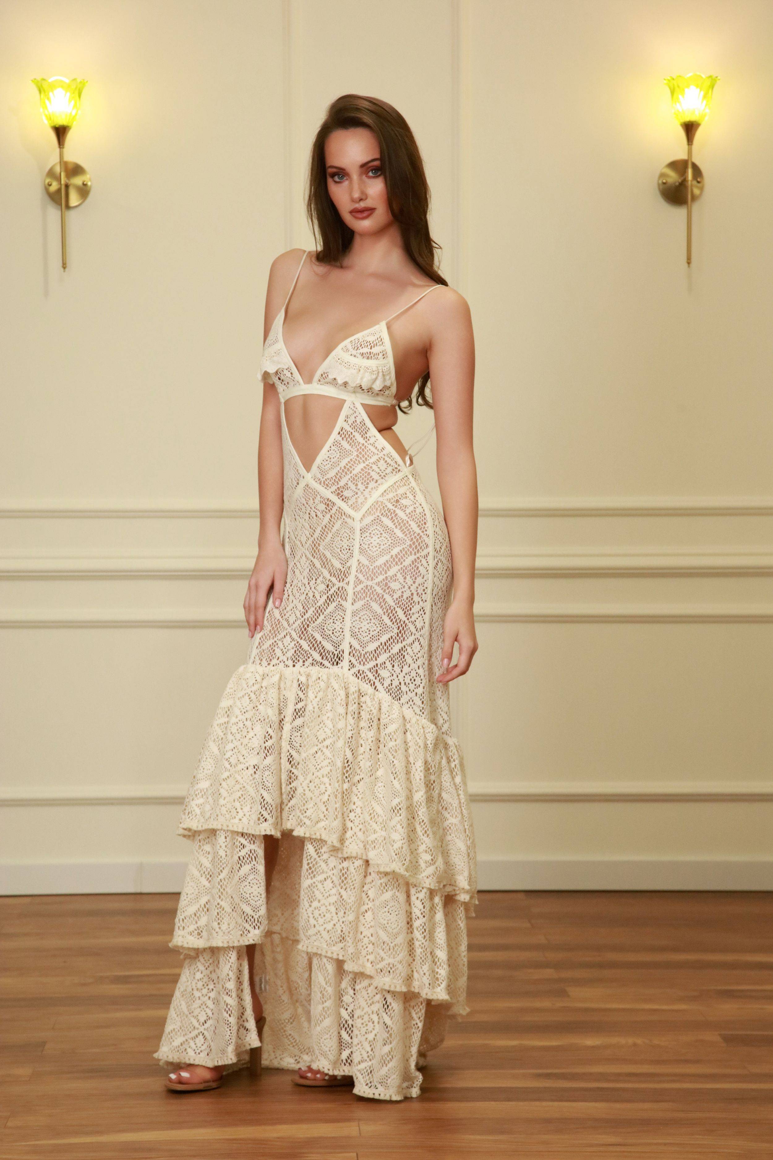 Crochet Maxi Dress