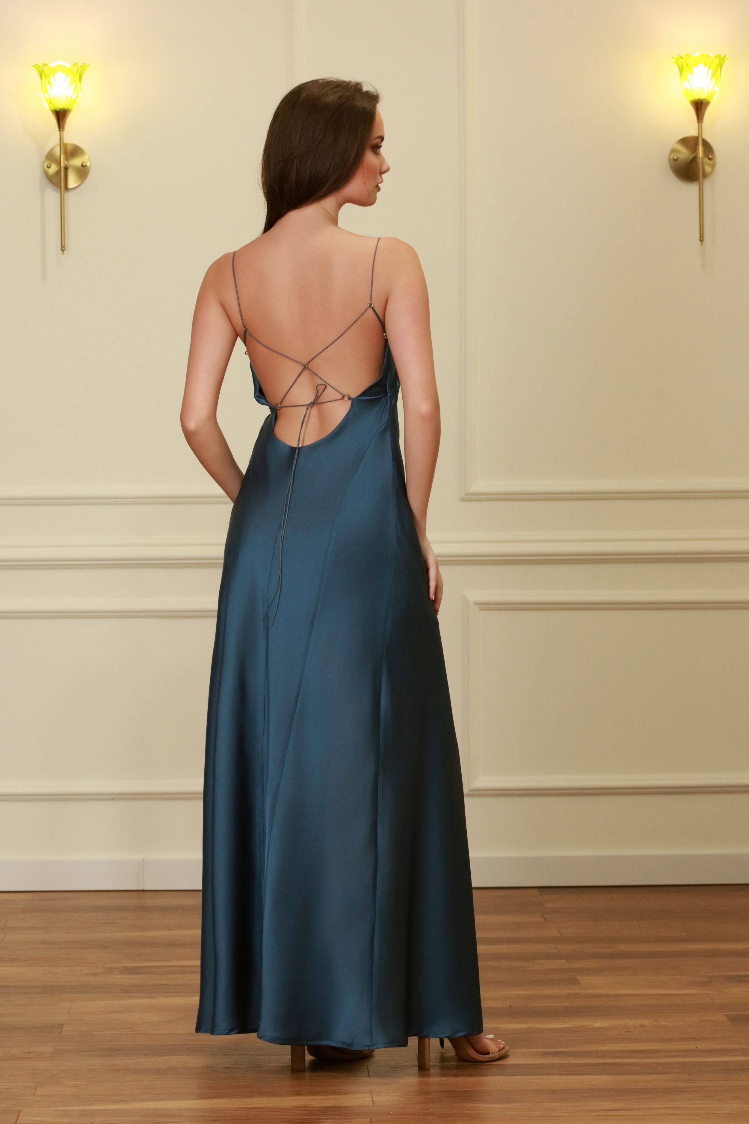 The Essential Wrap Around Teal Maxi